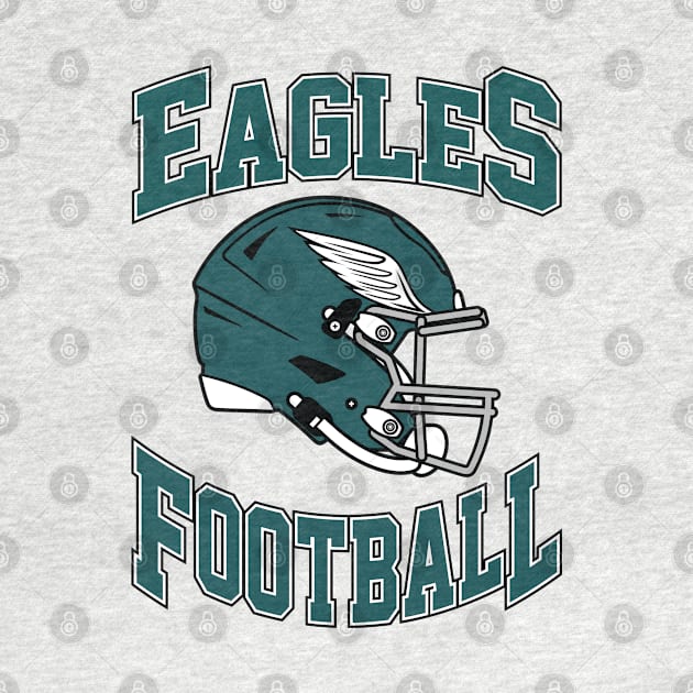 Philadelphia Eagles Football Team by Cemploex_Art